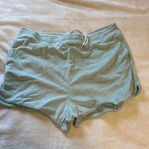 Women’s terry cloth sleep shorts